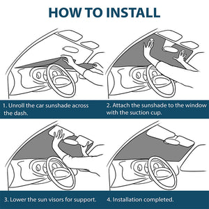 Annoying Each Other - Personalized Auto Sunshade - Gift For Couples, Husband Wife