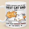 One Cat Just Leads To Another - Cat Personalized Custom Mug - Father's Day, Gift For Pet Owners, Pet Lovers