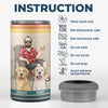 Dogs Solve Most Of My Problems - Dog Personalized Custom 4 In 1 Can Cooler Tumbler - Father's Day, Gift For Pet Owners, Pet Lovers
