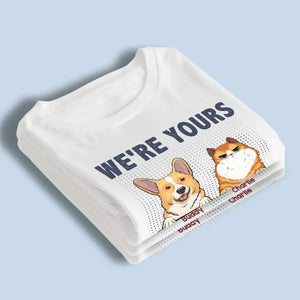 No Returns Or Refunds - Dog & Cat Personalized Custom Unisex T-shirt, Hoodie, Sweatshirt - Father's Day, Gift For Pet Owners, Pet Lovers