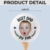 Custom Photo Let's Play Golf - Family Personalized Custom Golf Ball - Gift For Dad, Pet Owners, Pet Lovers