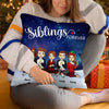 Christmas Is Best When Shared With Family - Family Personalized Custom Pillow - Christmas Gift For Family Members