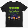 Grandma Makes Halloween A Little Cozier - Family Personalized Custom Unisex T-shirt, Hoodie, Sweatshirt - Halloween Gift For Mom, Grandma