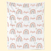 The Scent Of Baby Powder And Unconditional Love - Family Personalized Custom Blanket - Gift For Baby Kids, Newborn Baby