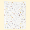 A Baby's Smile Is The Sweetest Flower Of All - Family Personalized Custom Baby Blanket - Gift For Baby Kids, Newborn Baby