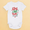Our Favorite Gift Arrived Early This Year - Family Personalized Custom Baby Onesie - Christmas Gift For Baby Kids, Newborn Baby