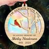 I'm Always With You - Memorial Personalized Custom Hologram Ornament - Sympathy Gift, Christmas Gift For Family Members
