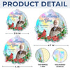 Custom Photo Your Light Will Never Dim - Memorial Personalized Custom Hologram Ornament - Sympathy Gift, Christmas Gift For Family Members