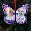 Custom Photo We Will Always Love You - Memorial Personalized Custom Hologram Ornament - Sympathy Gift, Christmas Gift For Family Members
