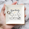 Celebrate Your Connection With A Dish Full Of Love - Bestie Personalized Custom Jewelry Dish - Gift For Best Friends, BFF, Sisters
