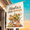 Abuela's Little Pumpkins - Family Personalized Custom Flag - Gift For Grandma