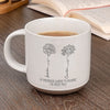 In The Field Of Friendship, You Are The Rarest Flower - Bestie Personalized Custom Pottery Mug - Gift For Best Friends, BFF, Sisters