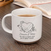 If Love Kept You, You'd Live Forever - Memorial Personalized Custom Pottery Mug - Sympathy Gift For Pet Owners, Pet Lovers