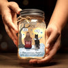 Memories With You Last A Lifetime - Memorial Personalized Custom Mason Jar Light - Sympathy Gift For Family Members, Pet Owners, Pet Lovers