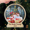 Custom Photo Sweater Weather Is Better Together - Family Personalized Custom Ornament - Acrylic Custom Shaped - Christmas Gift For Family Members