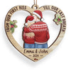God Blessed The Broken Road, That Led Me Straight To You - Couple Personalized Custom Ornament - Wood Custom Shaped - Christmas Gift For Husband Wife, Anniversary