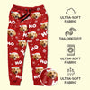 Custom Photo Furry Friends Make Christmas Bright - Dog & Cat Personalized Custom Unisex Sweatpants - Christmas Gift For Pet Owners, Pet Lovers