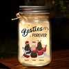 You Are A Blessing To My Life - Bestie Personalized Custom Mason Jar Light - Christmas Gift For Best Friends, BFF, Sisters