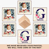 Custom Photo Your First Christmas Is Our Most Precious Gift - Family Personalized Custom Wooden Cube Ornament - Christmas Gift For Baby Kids, Newborn Baby