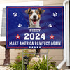 Custom Photo Furry Friend, My Vote's For You - Dog & Cat Personalized Custom Yard Sign - New Arrival, Gift For Pet Owners, Pet Lovers AMZ