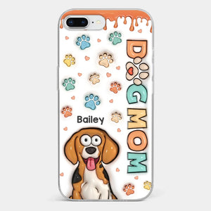 A Pet Is A Friend You Can Count On - Dog & Cat Personalized Custom 3D Inflated Effect Printed Clear Phone Case - Gift For Pet Owners, Pet Lovers