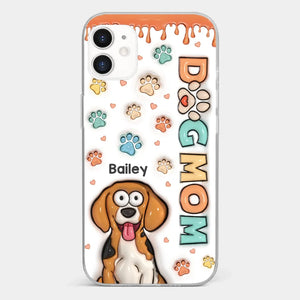 A Pet Is A Friend You Can Count On - Dog & Cat Personalized Custom 3D Inflated Effect Printed Clear Phone Case - Gift For Pet Owners, Pet Lovers