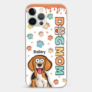 A Pet Is A Friend You Can Count On - Dog & Cat Personalized Custom 3D Inflated Effect Printed Clear Phone Case - Gift For Pet Owners, Pet Lovers