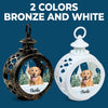 Custom Photo In Loving Memory Of A Loyal Friend - Memorial Personalized Custom Candlelight Lantern Ornament - Sympathy Gift, Christmas Gift For Pet Owners, Pet Lovers