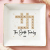 A Family That Sticks Together Shines Together - Family Personalized Custom Jewelry Dish - Gift For Family Members