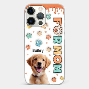 Custom Photo Furry Friends Are The Best Friends - Dog & Cat Personalized Custom 3D Inflated Effect Printed Clear Phone Case - Gift For Pet Owners, Pet Lovers