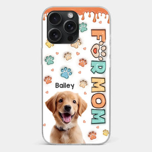 Custom Photo Furry Friends Are The Best Friends - Dog & Cat Personalized Custom 3D Inflated Effect Printed Clear Phone Case - Gift For Pet Owners, Pet Lovers
