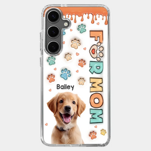 Custom Photo Furry Friends Are The Best Friends - Dog & Cat Personalized Custom 3D Inflated Effect Printed Clear Phone Case - Gift For Pet Owners, Pet Lovers