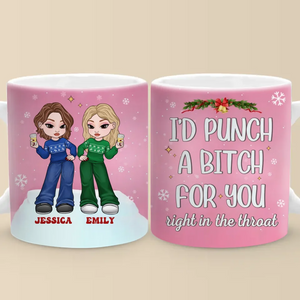 Friendship On Another Level - Bestie Personalized Custom Mug - Gift For Best Friends, BFF, Sisters