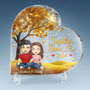 Love Is Best Shared As A Couple
- Couple Personalized Custom Heart Shaped Acrylic Plaque - Christmas Gift For Husband Wife, Anniversary