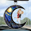 I Need You Here With Me - Couple Personalized Custom Car Ornament - Acrylic Custom Shaped - Christmas Gift For Husband Wife, Anniversary