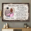 I Have Found The One Whom My Soul Loves - Couple Personalized Custom Horizontal Poster - Christmas Gift For Husband Wife, Anniversary