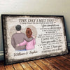 I Have Found The One Whom My Soul Loves - Couple Personalized Custom Horizontal Poster - Christmas Gift For Husband Wife, Anniversary