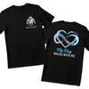 Custom Photo Forever In My Heart - Memorial Personalized Custom Back And Front Printed Unisex T-shirt - Sympathy Gift For Pet Owners, Pet Lovers
