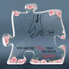 Mama’s Hand, My First And Forever Hold - Family Personalized Custom Puzzle Shaped Acrylic Plaque - Gift For Mom, Grandma