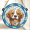 Custom Photo I Will Never Forget You - Memorial Personalized Window Hanging Suncatcher Ornament - Sympathy Gift For Pet Owners, Pet Lovers
