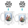 Still Holding Hands After All These Years - Couple Personalized Custom Mug - Gift For Husband Wife, Anniversary