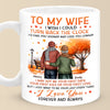 Our Love Story Is My Favorite Chapter - Couple Personalized Custom Mug - Gift For Husband Wife, Anniversary