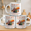 Our Love Story Is My Favorite Chapter - Couple Personalized Custom Mug - Gift For Husband Wife, Anniversary