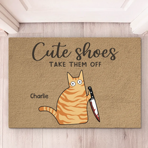 Cats Are The True Rulers Of The Household - Cat Personalized Custom Home Decor Decorative Mat - House Warming Gift For Pet Owners, Pet Lovers