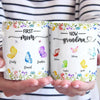 Like Butterflies, Their Love Transcends Generations - Family Personalized Custom 3D Inflated Effect Printed Mug - Gift For Mom, Grandma