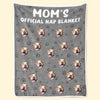 Custom Photo Official Nap Blanket - Dog & Cat Personalized Custom Blanket - Gift For Pet Owners, Pet Lovers