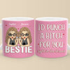 Forever Grateful For Your Friendship - Bestie Personalized Custom Mug - Gift For Best Friends, BFF, Sisters