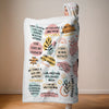 I Am An Amazing Mom, Mom Daily Affirmations - Family Personalized Custom Snuggle Blanket, Hoodie Blanket - Gift For Mom, Yourself