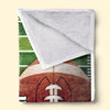 Success Is Built One Yard At A Time - Personalized Custom Blanket - Gift For Sport Lovers, Sport Players