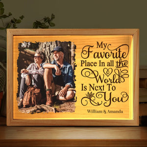 Cadre photo personnalisé pour une histoire d'amour éternelle - Cadre photo personnalisé pour couple - Cadeau pour mari et femme, anniversaire